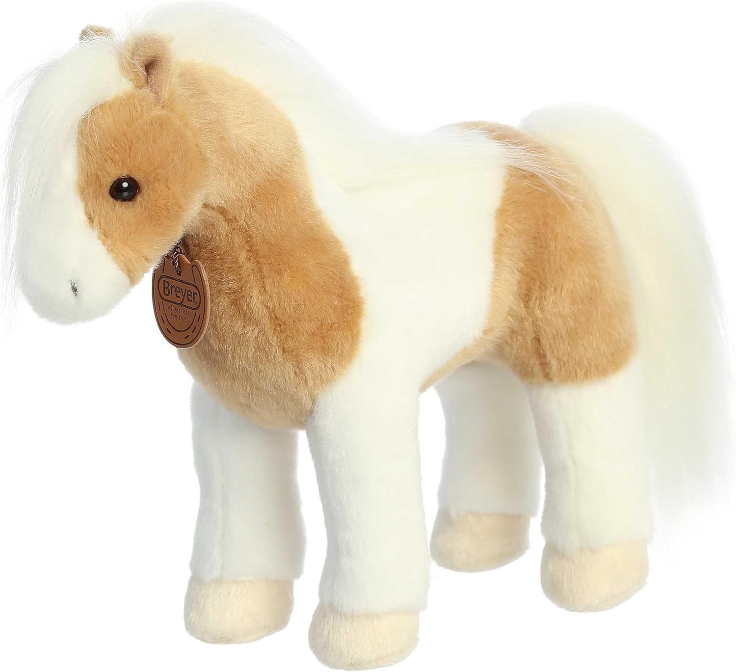 Aurora® Exquisite Breyer® Chincoteague Pony Stuffed Animal - Realistic Detailing - Imaginative Play - Brown 11 Inches