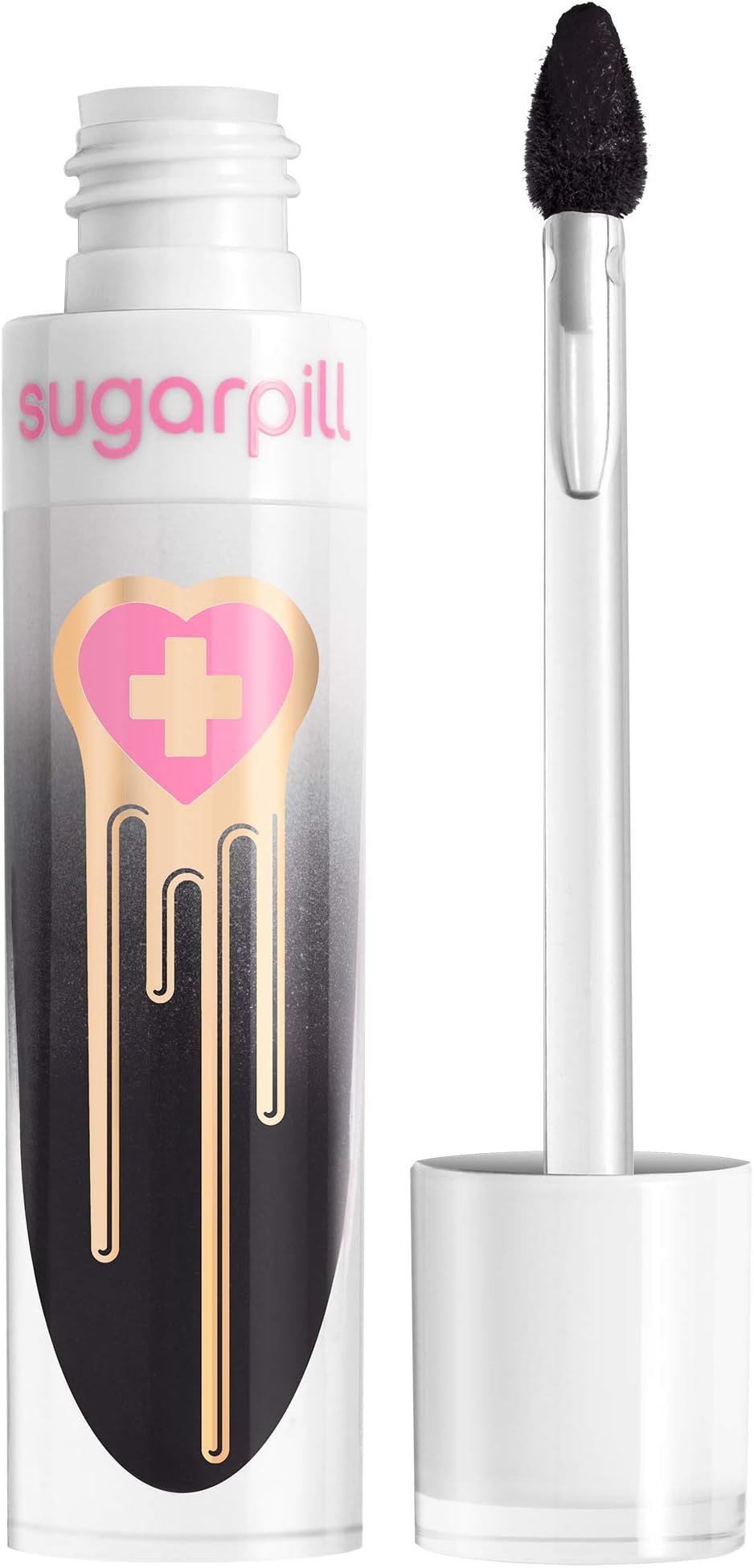 Sugarpill Liquid Goth Lipstick - Zero (Black)