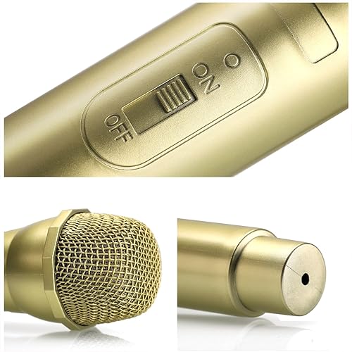 Miniatura 6 de Facmogu 3 PCS Fake Microphone Prop, Plastic Realistic Prop Microphone for Kids, Pretend Play Toy Mics Simulate Speech Practice, Mic Prop for Karaoke