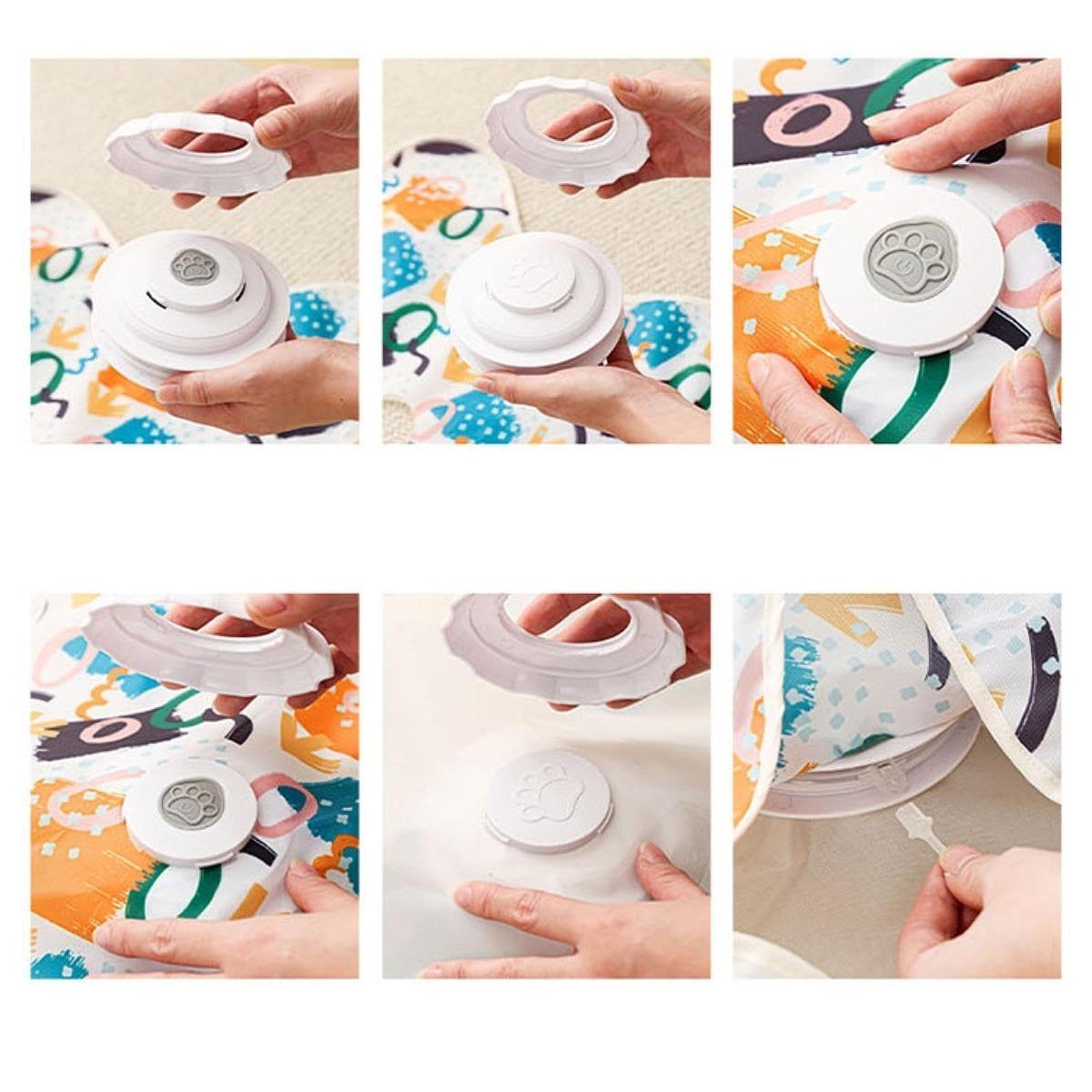 LOVIVER Giocattolo interattivo con Piume per Gatti, Gioco di nascondino per Gatti, Gioco di Caccia al Gatto, di Movimento, Piume per Gattini, 500 mAh