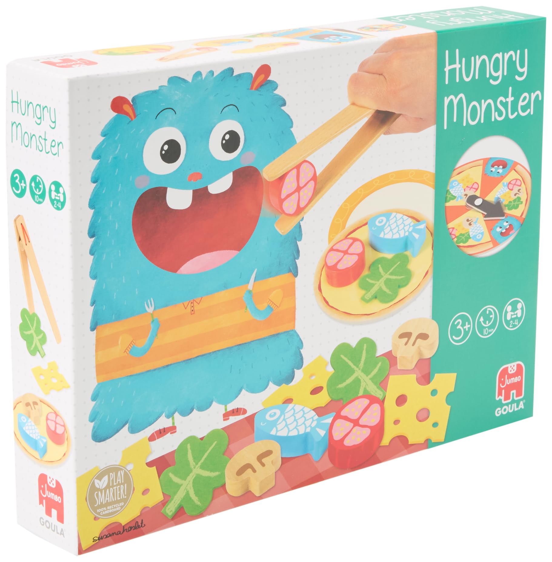 Goula - Hungry monster, Juego de mesa preescolar a partir de 3 años