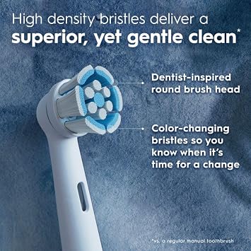 Oral-B iO Ultimate Clean Replacement Brush Heads, 5 Count, 4 Ultimate Clean + 1 Gum & Sensitive White