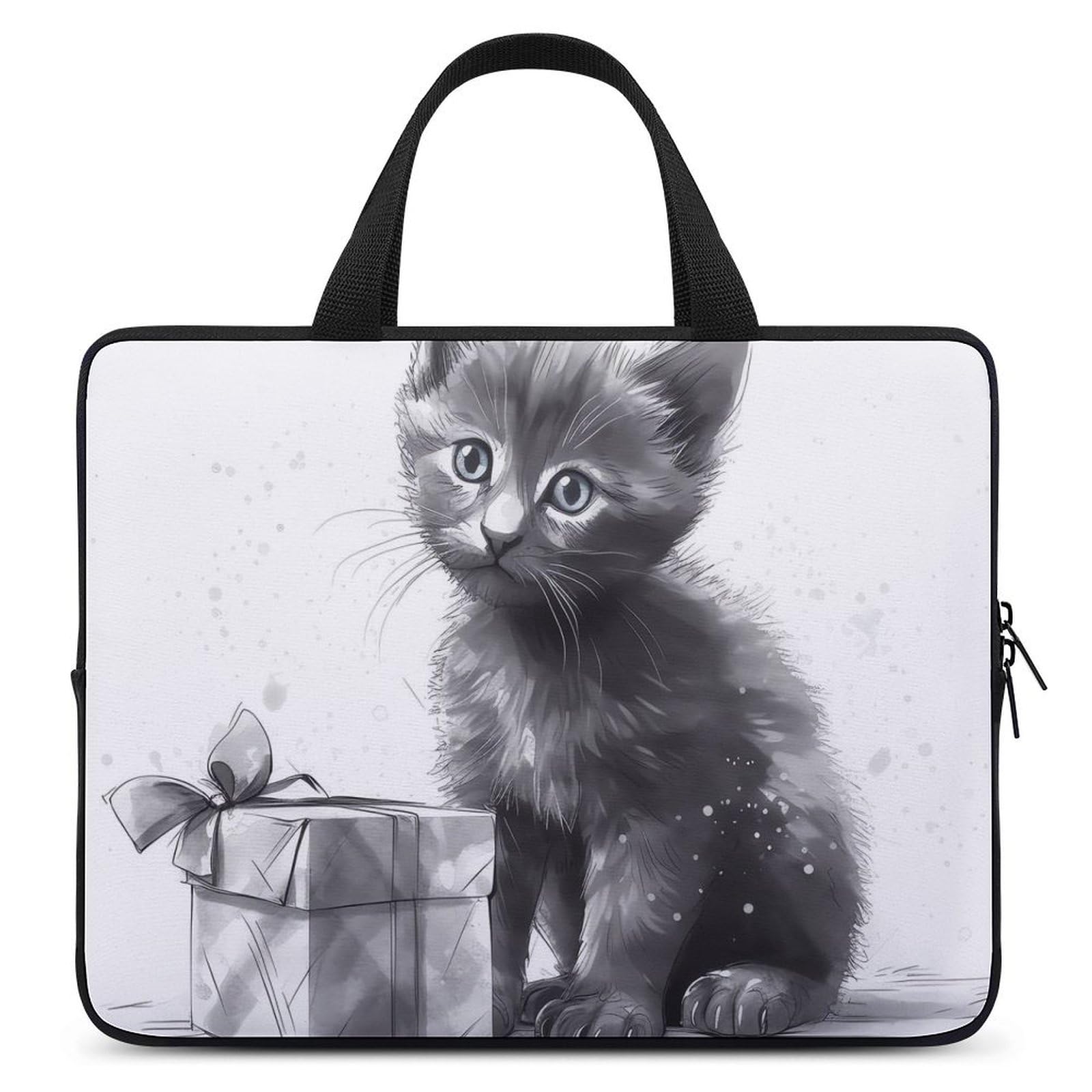 Mallette ordinateur portable chat imperméable antichoc voyage - 6