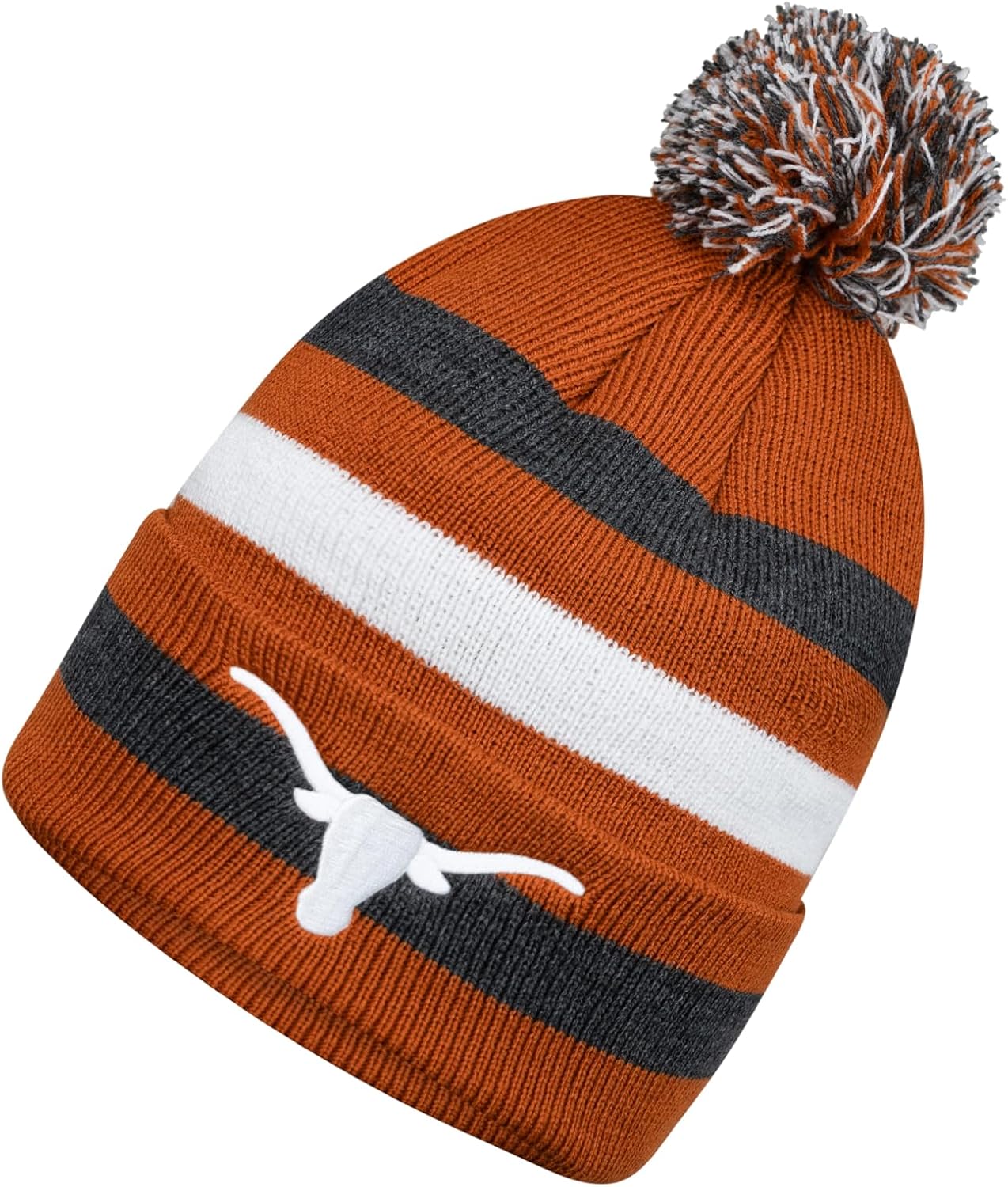 LogoFit Winter Hat for Men and Women - Knit Pom Beanie - Image 3