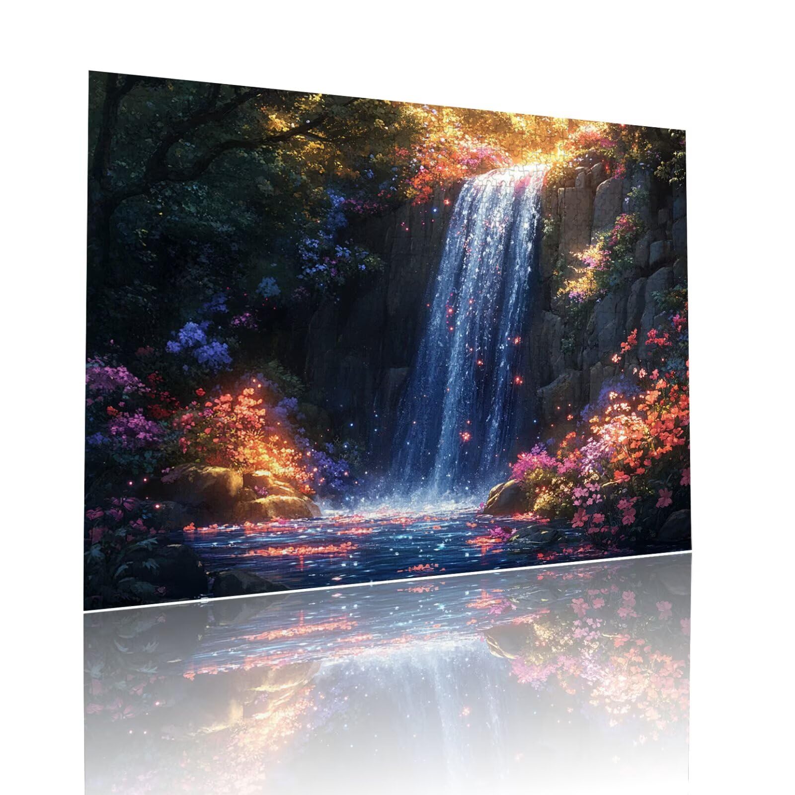 Puzzle Erwachsene 2000 Teile Fallen Landschaft Educa Jigsaw für Kinder ab 8 Jahren Mädchen Jungen, Erwachsene Impossible Klassische Puzzles Schwer, Anspruchsvoll Spielspaß, Geschenke 70x99cm t-844