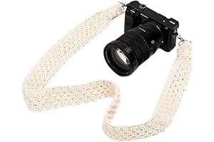 Woven Macrame Neck Strap for Cameras