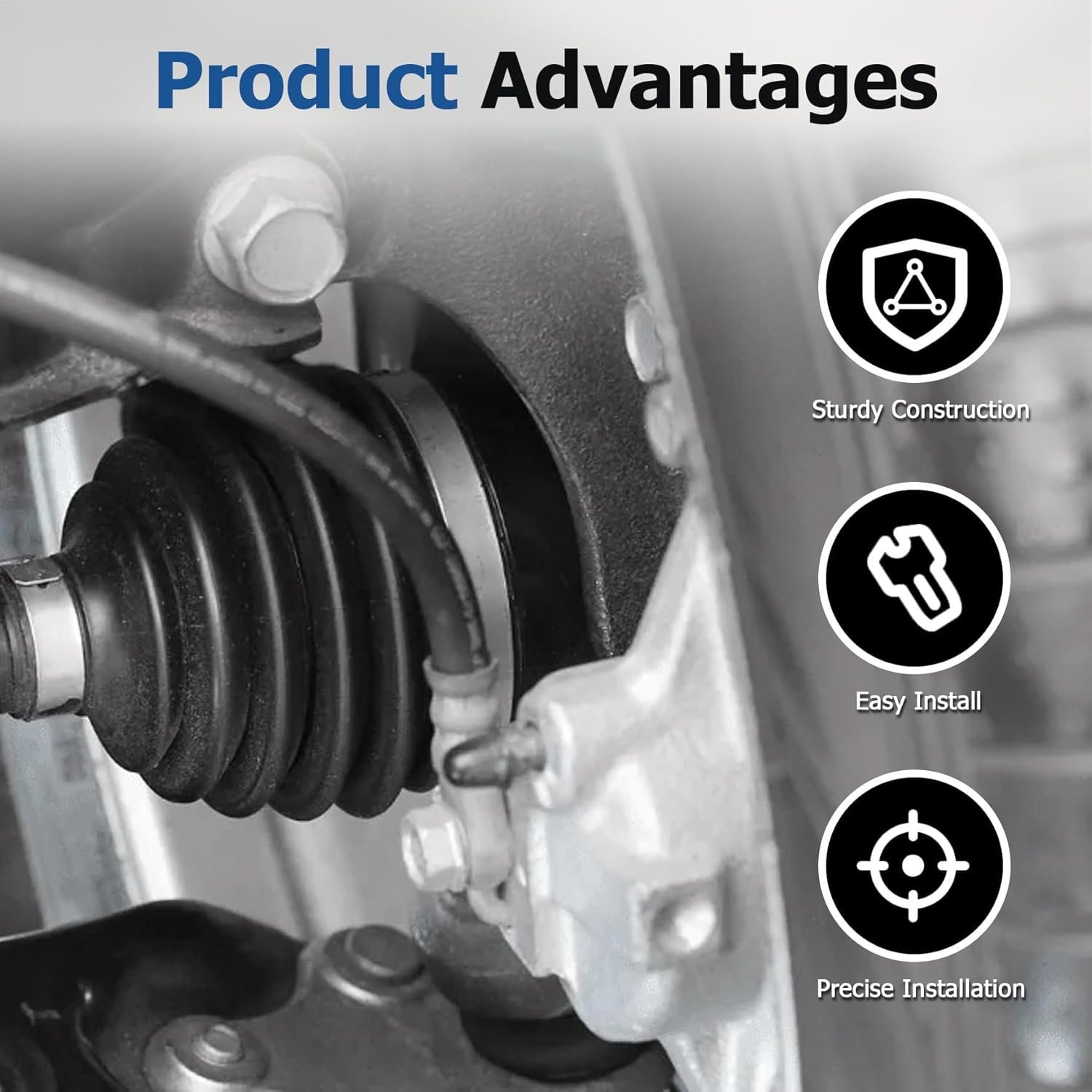 WFLNHB 12Pcs LH and RH Front Lower Control Arm Ball Joint Tie Rod End Sway Bar Link Kit Replacement for Nissan Maxima 2009-2014