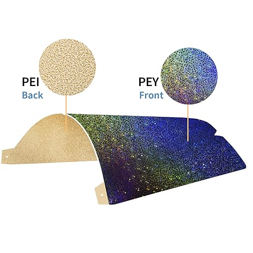 Miniatura 30 de Smooth PEO+Textured PEI Spring Steel Build Plate 8.661x8.661 in (con base magnética) para Artillery Genius/Pro/MK2/MK2A/Anet A8/Anet A6, PEO PEI