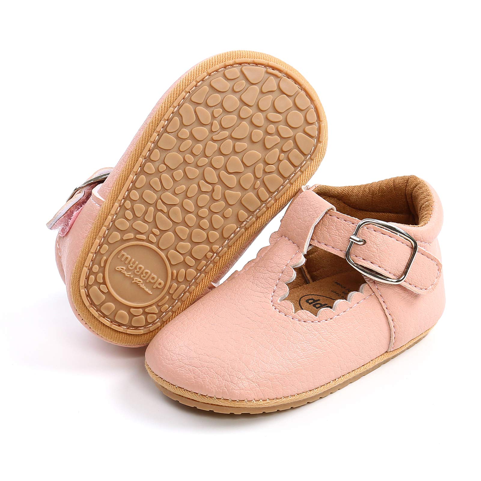 RVROVIC Baby Girl Moccasins Infant Princess Sparkly Premium Lightweight Soft Sole Prewalker Toddler Girls Shoes — view 17