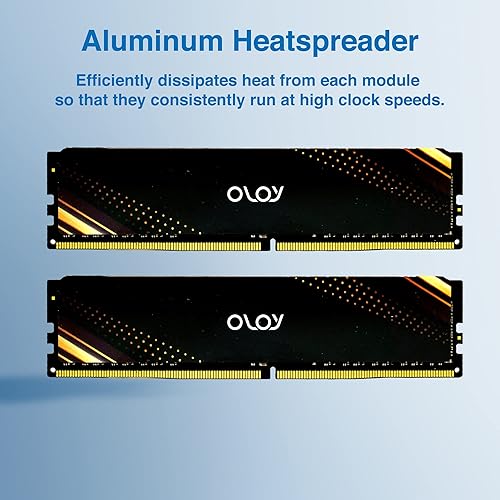 Miniatura 4 de OLOy DDR4 RAM 16 GB (2 x 8 GB) 2666 MHz CL19 1.2V 288 pines escritorio UDIMM (MD4U0826190BB1DA)