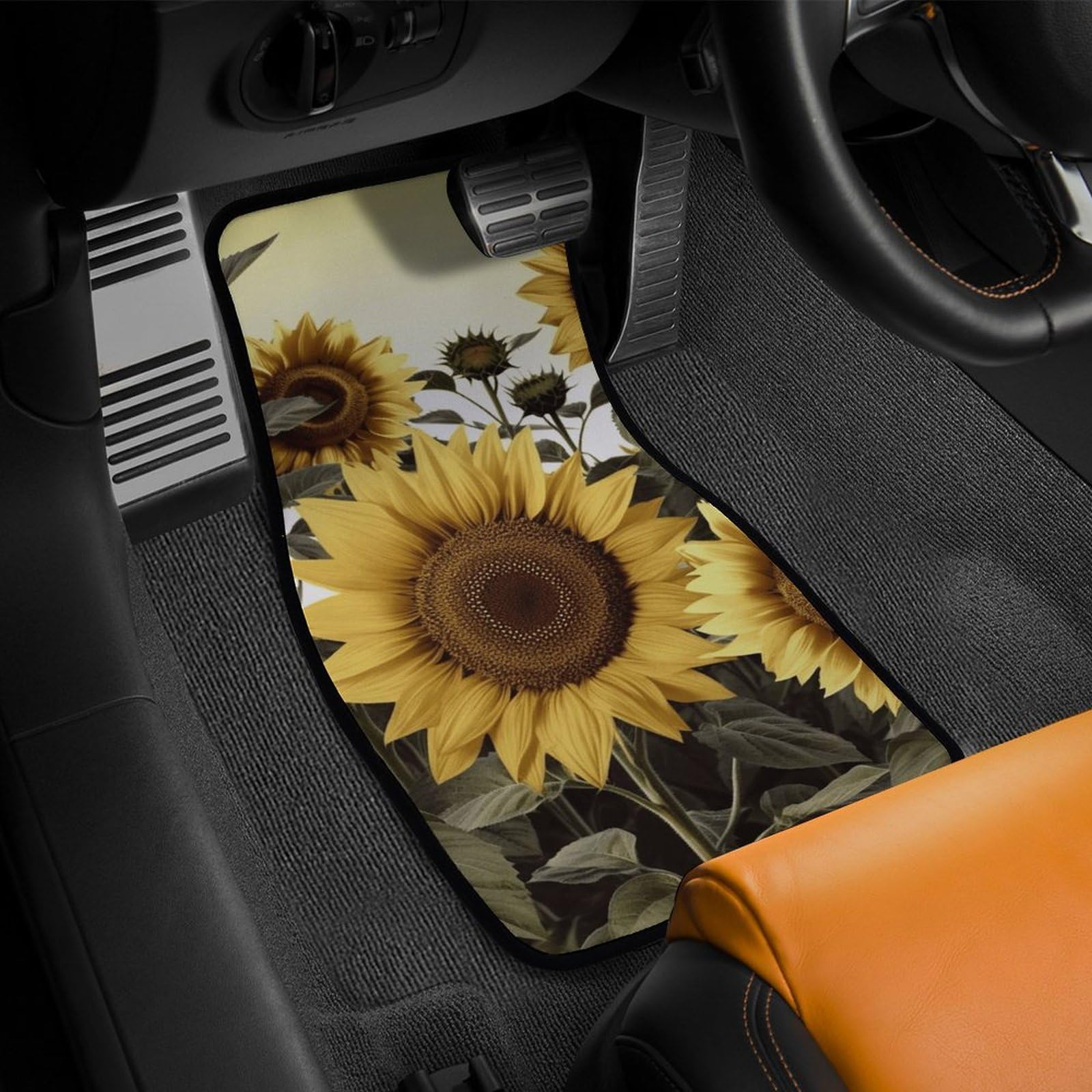 4 tappetini per auto, resistenti, antiscivolo, facili da pulire, adatti per la maggior parte delle auto, per tutte le stagioni, universali, adatti per SUV, berline e camion