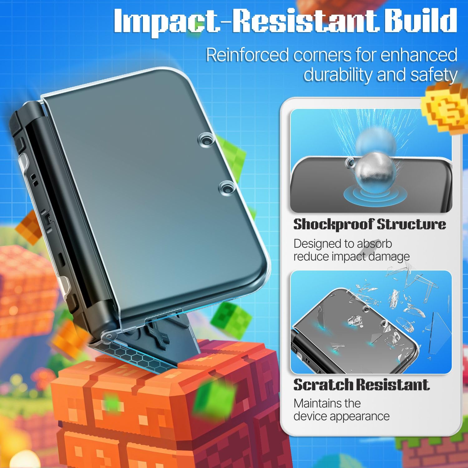 Amazon.co.jp: TNP Products 3DS XLケース - 2015ニンテンドー3DS XL
