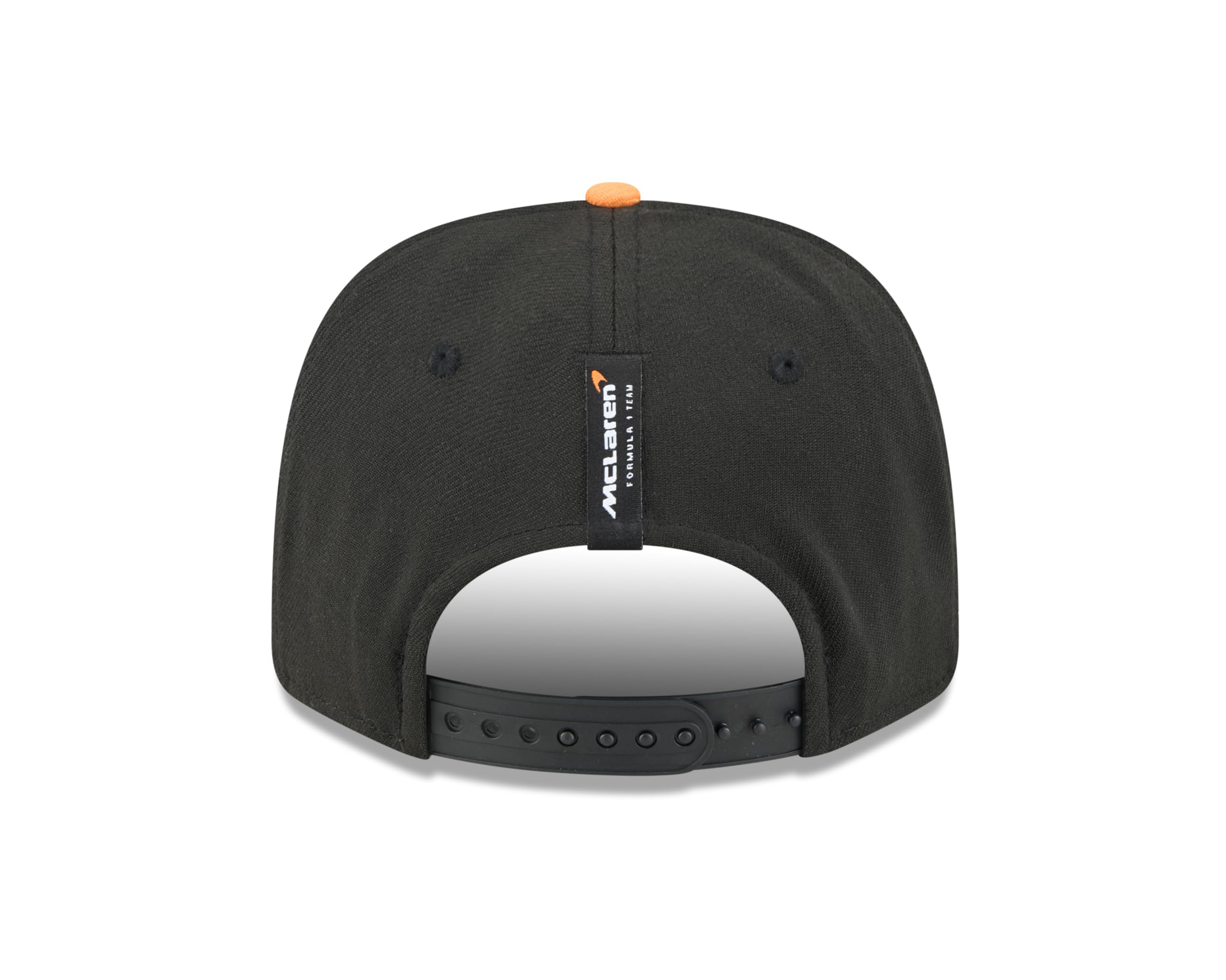 New Era McLaren F1 Team Offizielle 2025 Merchandise Austin Texas USA GP Special Edition Oscar Piastri Drivers Baseball Cap Schwarz