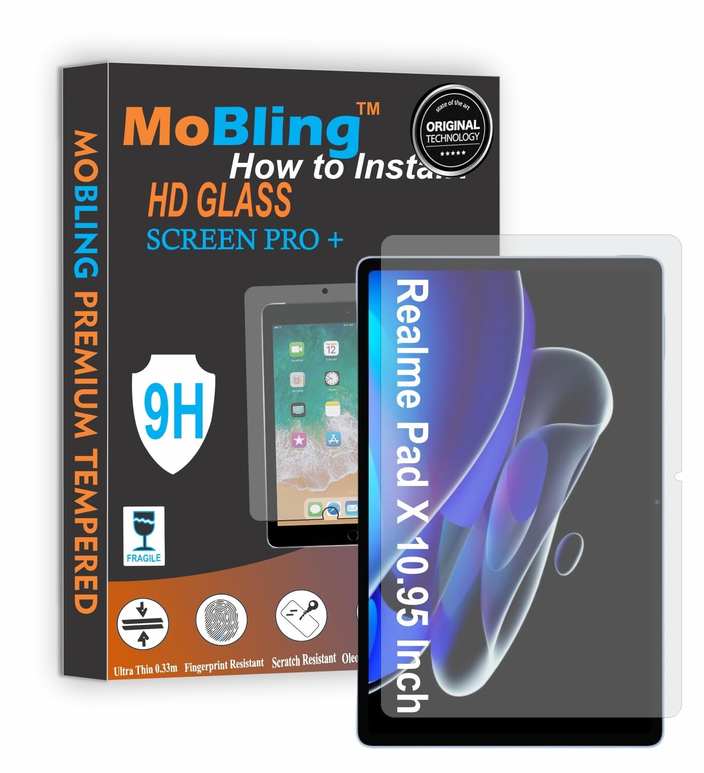 MOBLING Screen Guard Compatible With Realme Pad X 5G, Realme Pad X (10.95 Inch) Flexible Fiber Screen Protector Not a Tempered Glass, Not Edge to Edge ScreenGuard. (B0D1NNYPTJ) Amazon Price History, Amazon Price Tracker