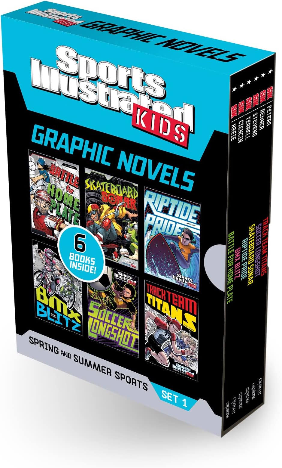 Sports Illustrated Kids Graphic Novels Box: Spring and Summer Sports Set 1