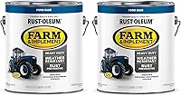 Vista 93 de Rust-Oleum Farm & Implement 280176 - Pintura esmaltada, galón, naranja (Allis Chalmers Orange)