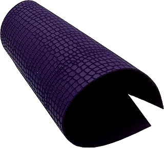 Klassen Leder AIX Reptil Fantasía de piel de vacuno, 2,3 mm de grosor, piel color lila n.º 83 (297 x 420 mm, 1 x A3)