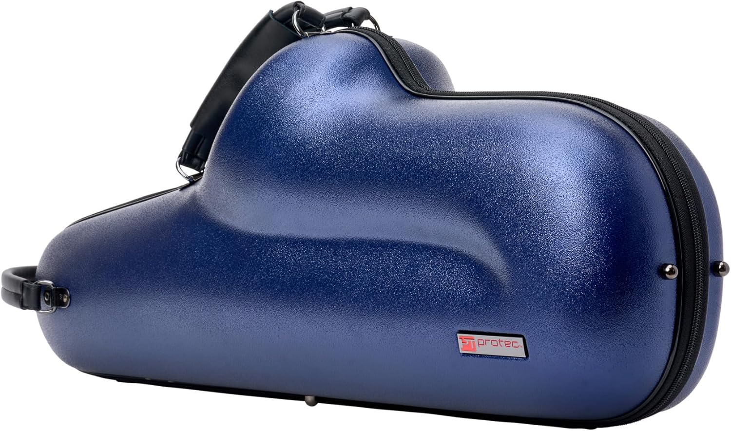 Protec Micro ZIP Alto Saxophone Case, Blue, Model BM304CTBX
