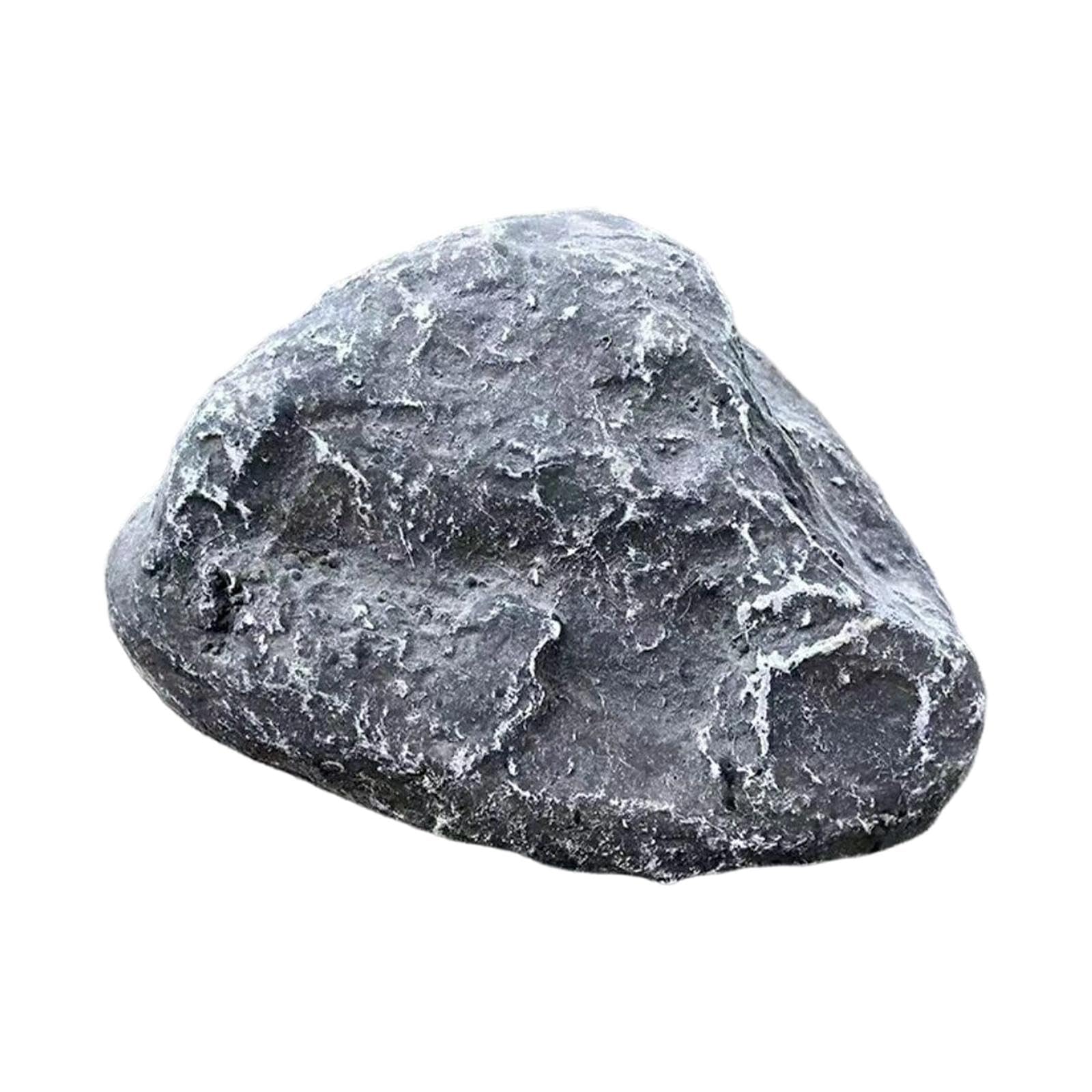 CALANDIS Faux Landscape Rock Grey Landscaping Decor for Park Photo Prop Yard Ornament Style A | Decorative Stepping Stones | Garden Dacor | Yard Garden & Outdoor Living-image-39