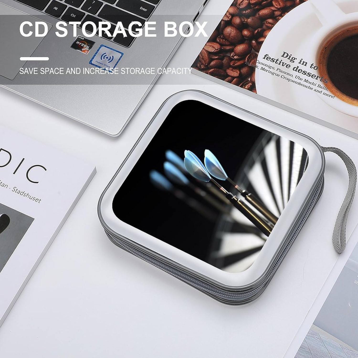 Darts Arrows CD Case CD Storage Box DVD Sleeves
