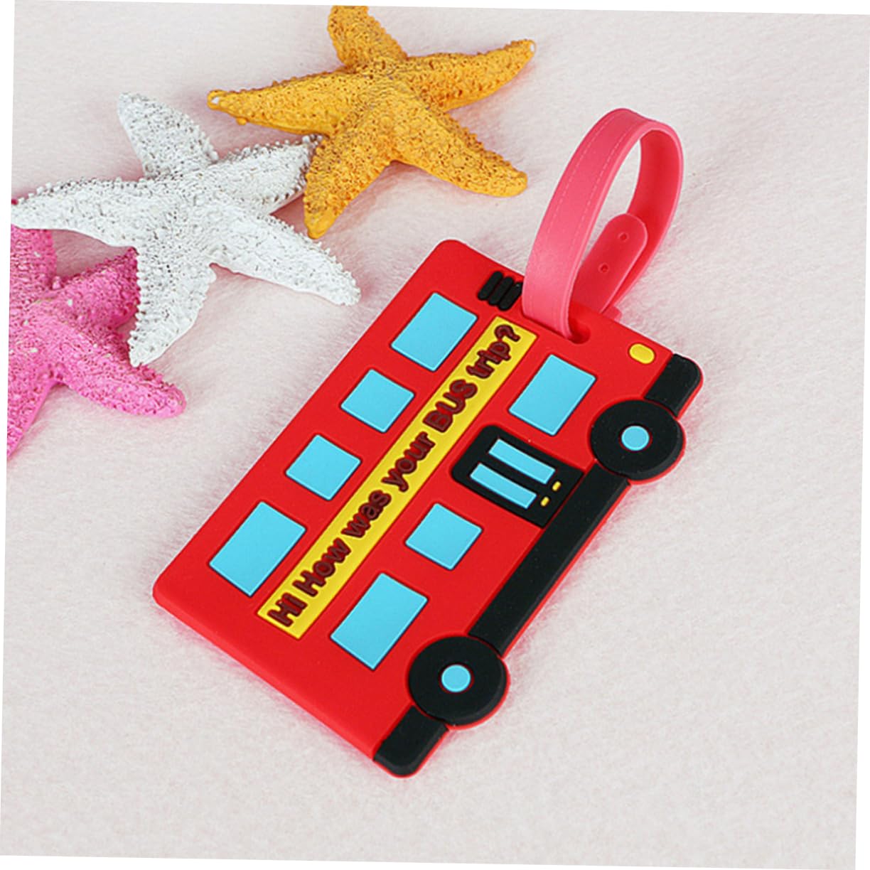 LIFKOME 15pezzi Etichette Bagaglio Creative Pvc Da Targhette Colorate Per Valigia Zaino e Bagagli Con Per Identificazione Facile e