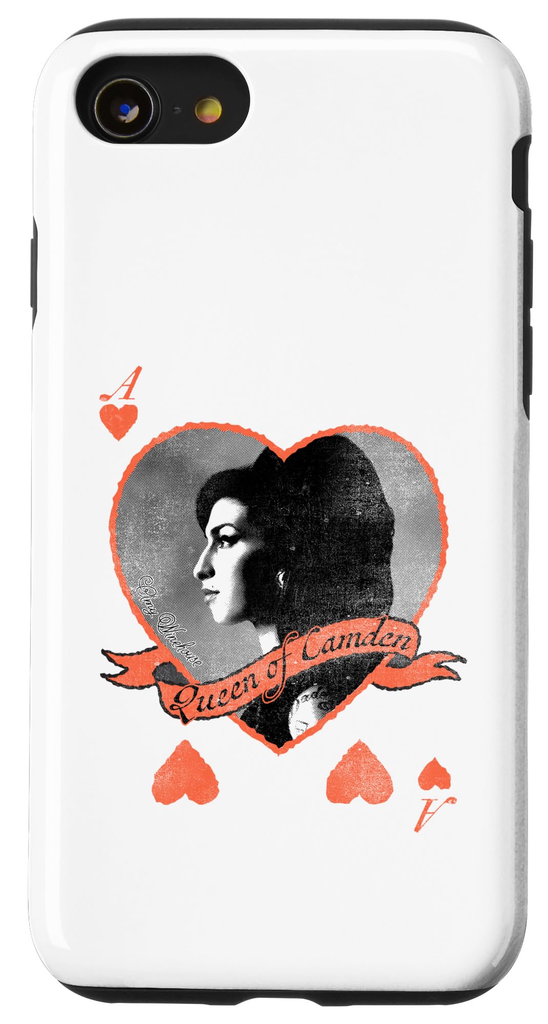 Coque iPhone SE Amy Winehouse pour éviter les rayures de l'écran - 4