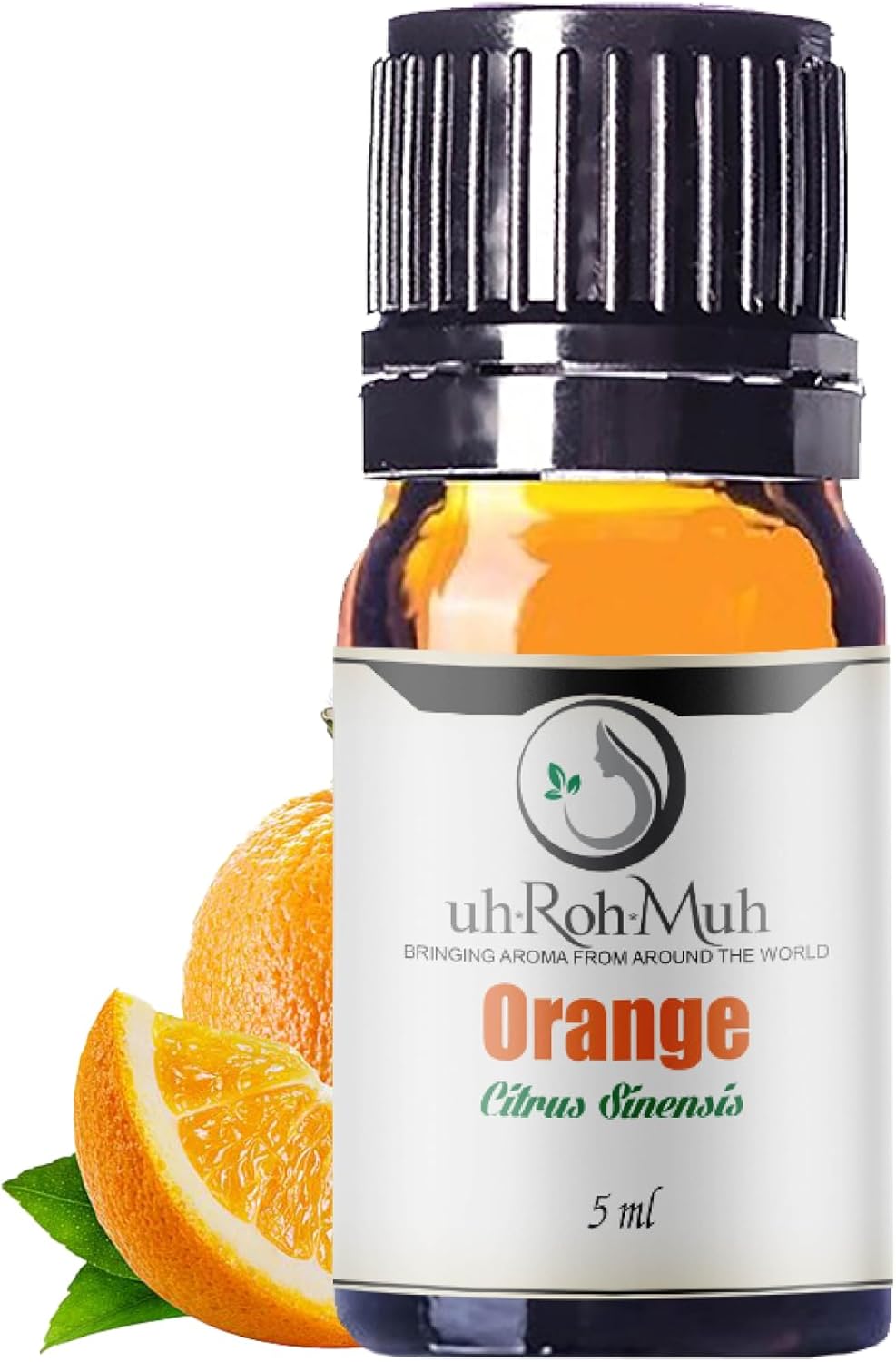 Organic Orange Essential Oil 100% Pure & Natural | Cold Pressed from Citrus sinensis, Sweet Citrus Aroma for Aromatherapy, Skincare, Cleaning & Massage, Uplifting & Refreshing Scent | Mexico - 5 ml