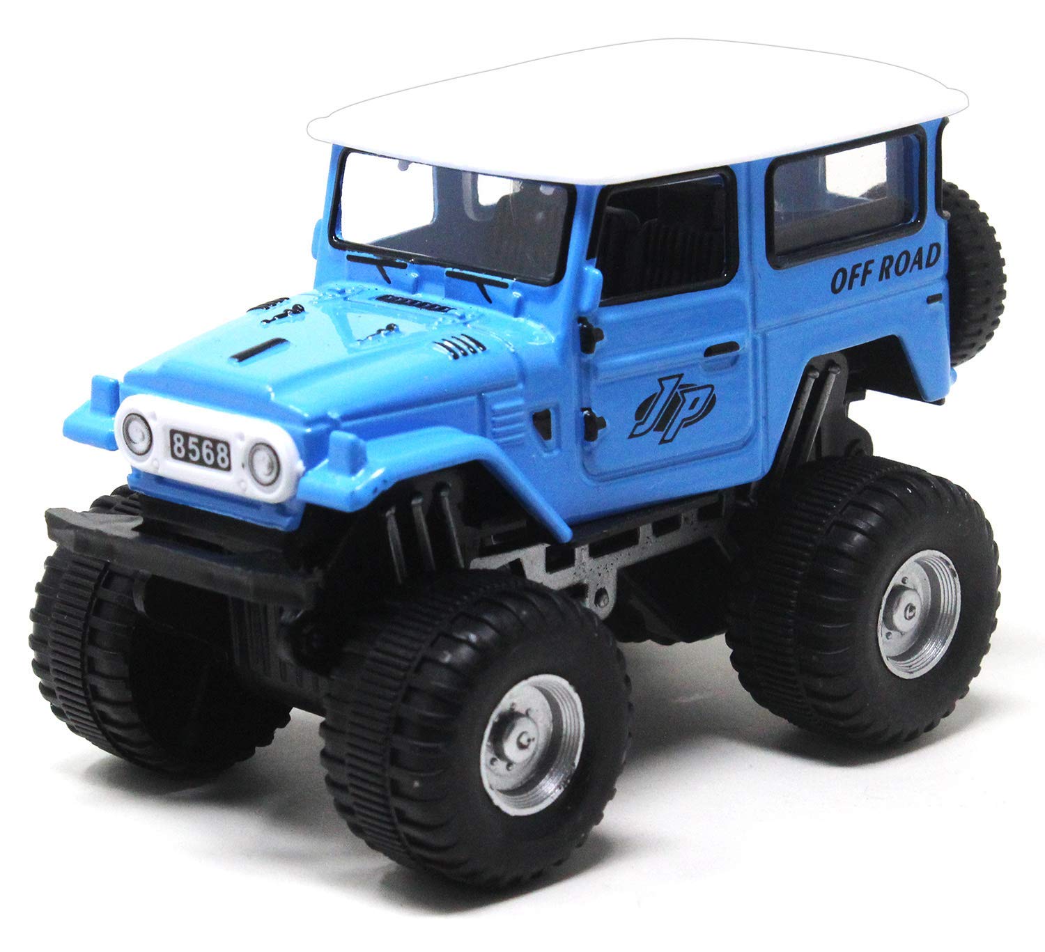 kIdsZone® Pull Back Jeep Toy for Kids, Friction Power Toy Jeep for 3