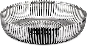 Alessi PCH02/20 - Design Perforierter Küchenkorb, 18/10 Glänzender Edelstahl, 20 cm