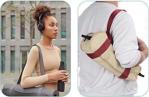 Miniatura 5 de PATIKIL Correa de patinaje de 49.6 in x 1.5 in, paquete de 2 correas ajustables para botas de esquí, patines de ruedas, botas de snowboard,