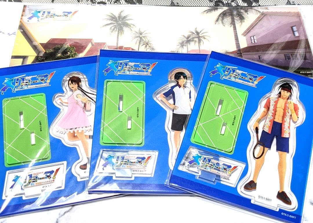 テニスの王子様テニプリアクスタ越前リョーマ竜崎桜乃越前南次郎セット