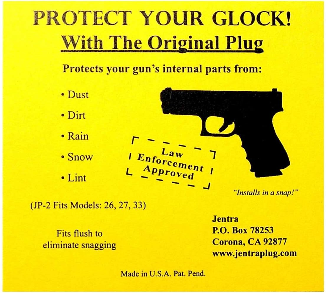 Jentra JP2 Grip Frame Plug packaging showing compatibility and benefits