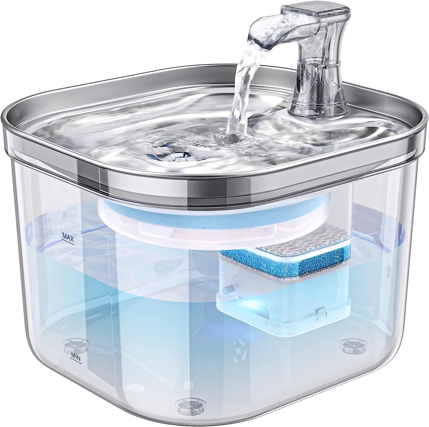 PetVogue Cat Fountain Water Dispensor (2.2 LTR Water Dispenser) (B0C8D6V3VC) Amazon Price History, Amazon Price Tracker