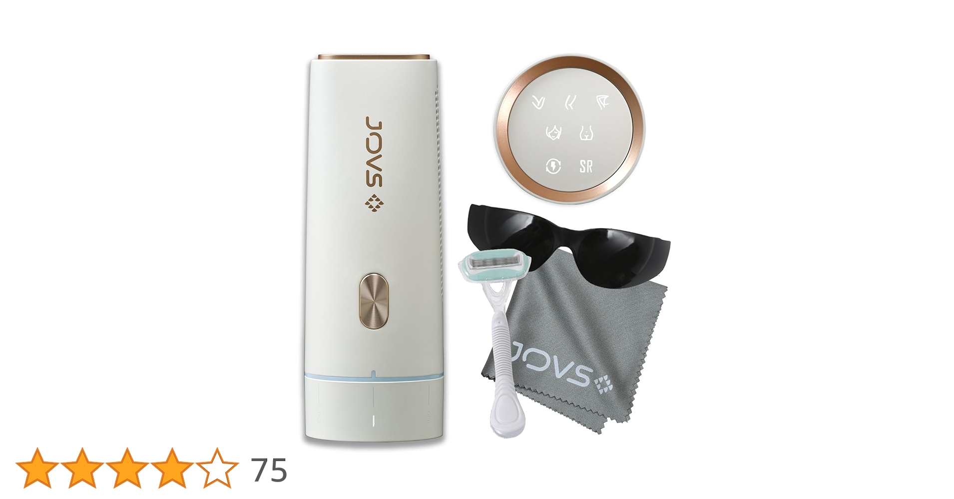 Amazon | JOVS Dora SRモード搭載 脱毛器 家庭用 光美容器 VIO対応 だ