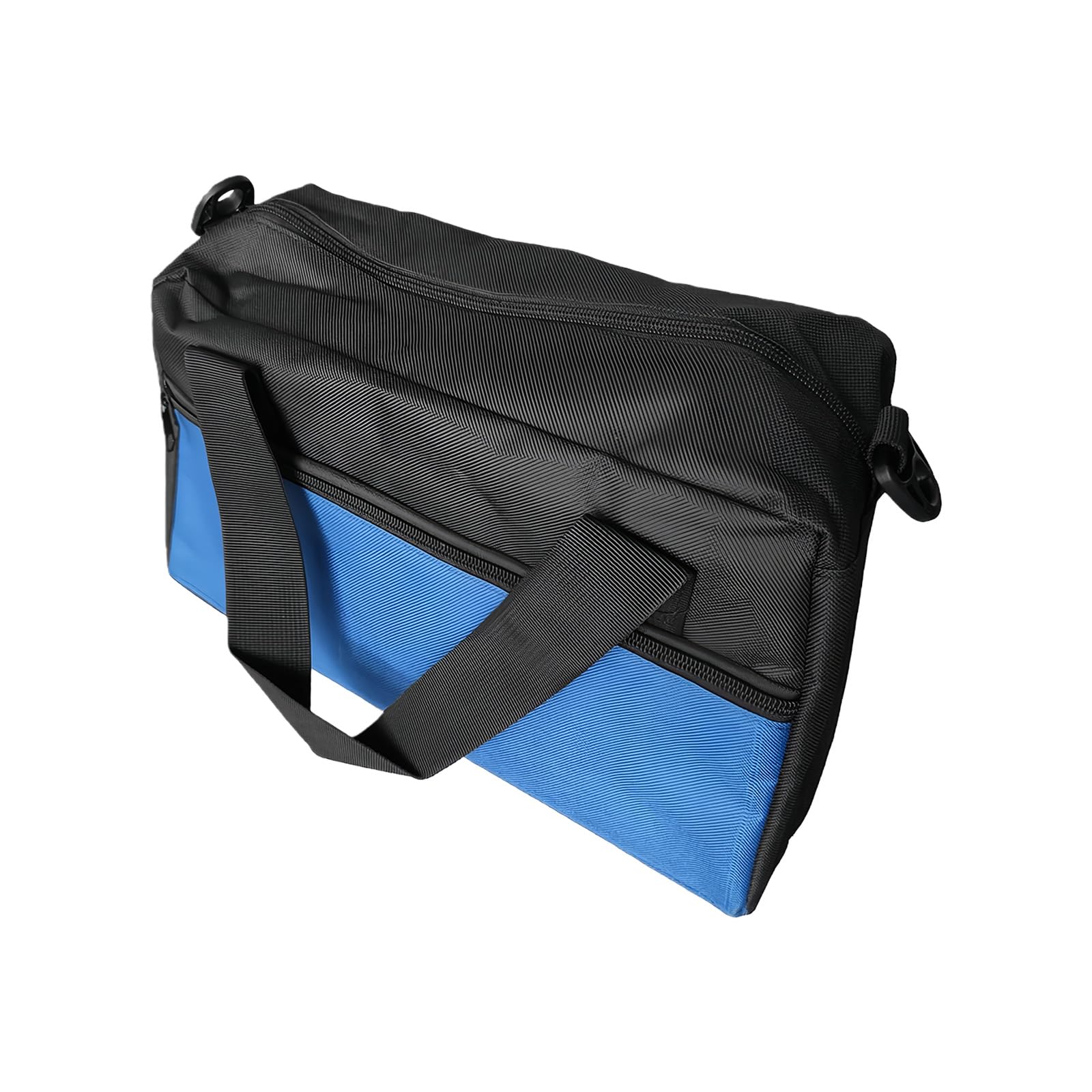 Piceioep Men's Duty Fabric Tool Organizers Bag 12 Inch Wide Opening Design Accommodates Various Tools Like Pliers Nails Automotive Parts Car Repair