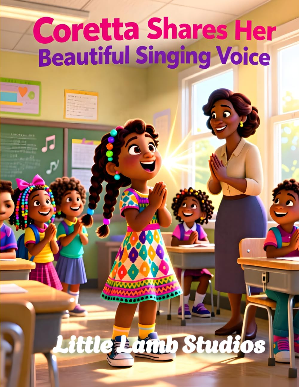 Coretta Shares Her Beautiful Singing Voice: A Christian Picture Book About Courage, Faith, and Using God’s Gifts: 4 (God’s Beautiful Children)