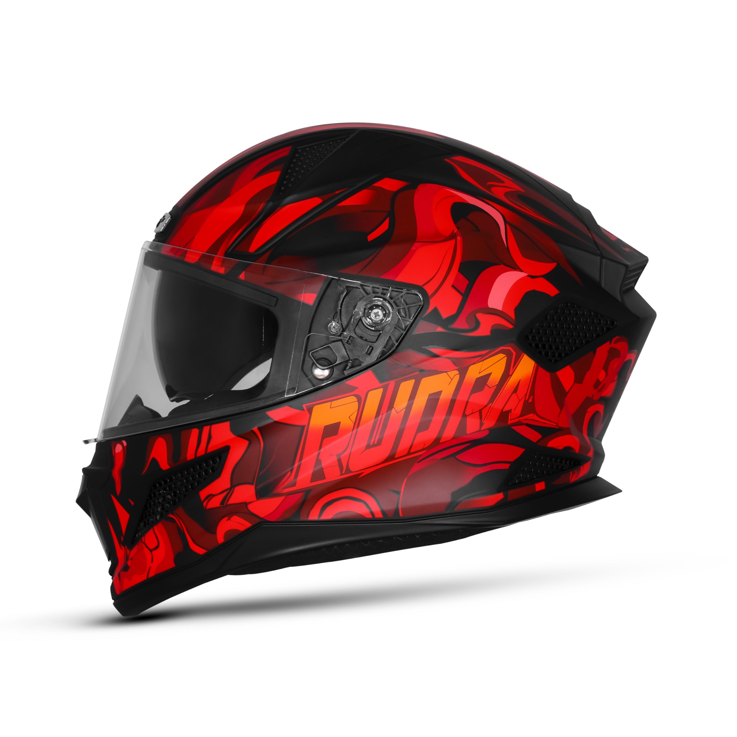 Steelbird SBH-25 Rudra Agni ISI Certified Full Face Graphic Helmet for Men-image-44