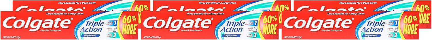 Coate Triple Act Tootaste, Mint - 4 ounce