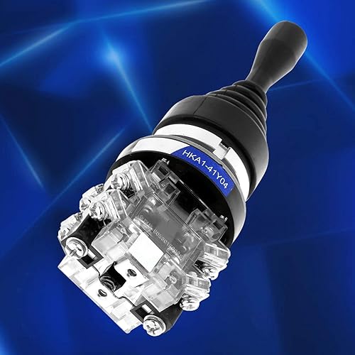 Miniatura 3 de Joystick Switch AC 380V 15A 4 Position 4NO Joy Stick Controller Switch Replacement for joystick switch latching 12v dc remote switch joystick 2 way