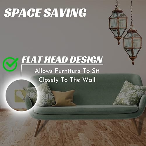 Miniatura 8 de SureSave - Cable de extensión de enchufe plano de 6 pies, cable de extensión de 3 tomas de corriente múltiple de 16 AWG de 24 pulgadas, cable de