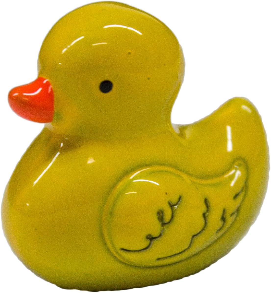 Ganz Lucky Little Duck Pocket Charm with Story Card, Yellow