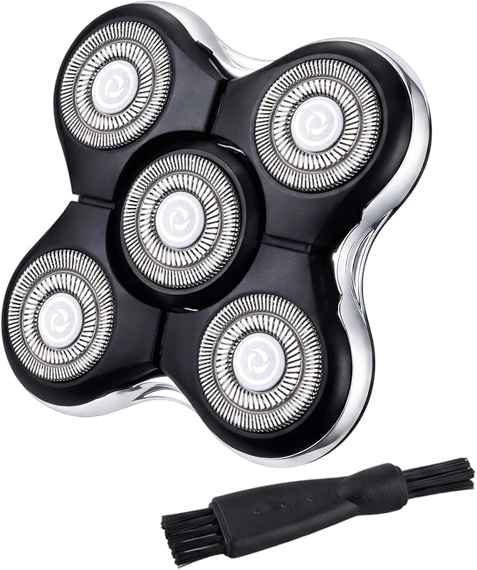 Cabeça de reposição para barbeador Remington Balder Pro XR7000, RX5, XR1500 e XR1501, prata