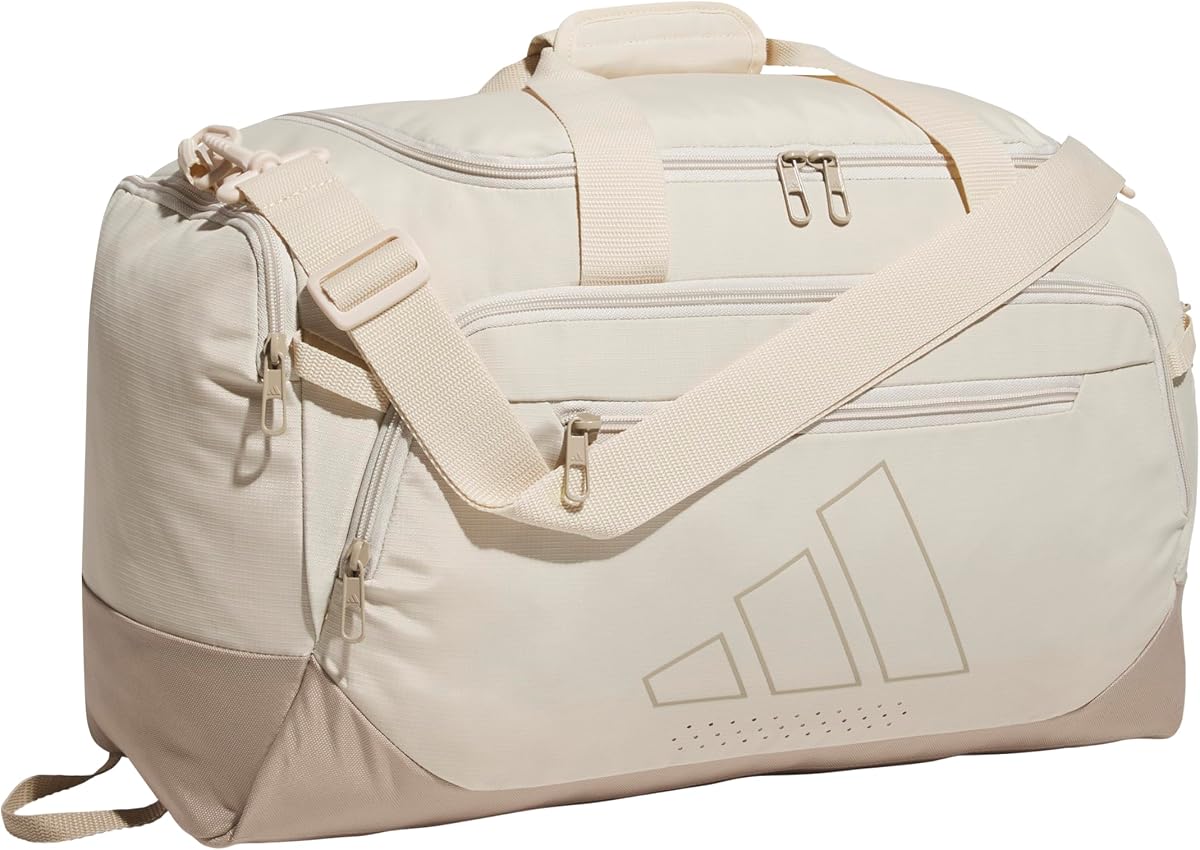Bolsa de lona Defender 5 para deportes, gimnasio y viajes, Crystal Linen Beige/Trace Khaki, OSFA