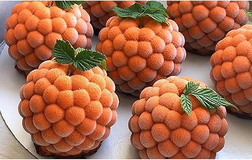 Vista 271 de OCPO KITCHEN Molde de silicona para hornear pasteles de mousse, dulces, pasteles, chocolate, magdalenas, gelatina, galletas, pudín, molde