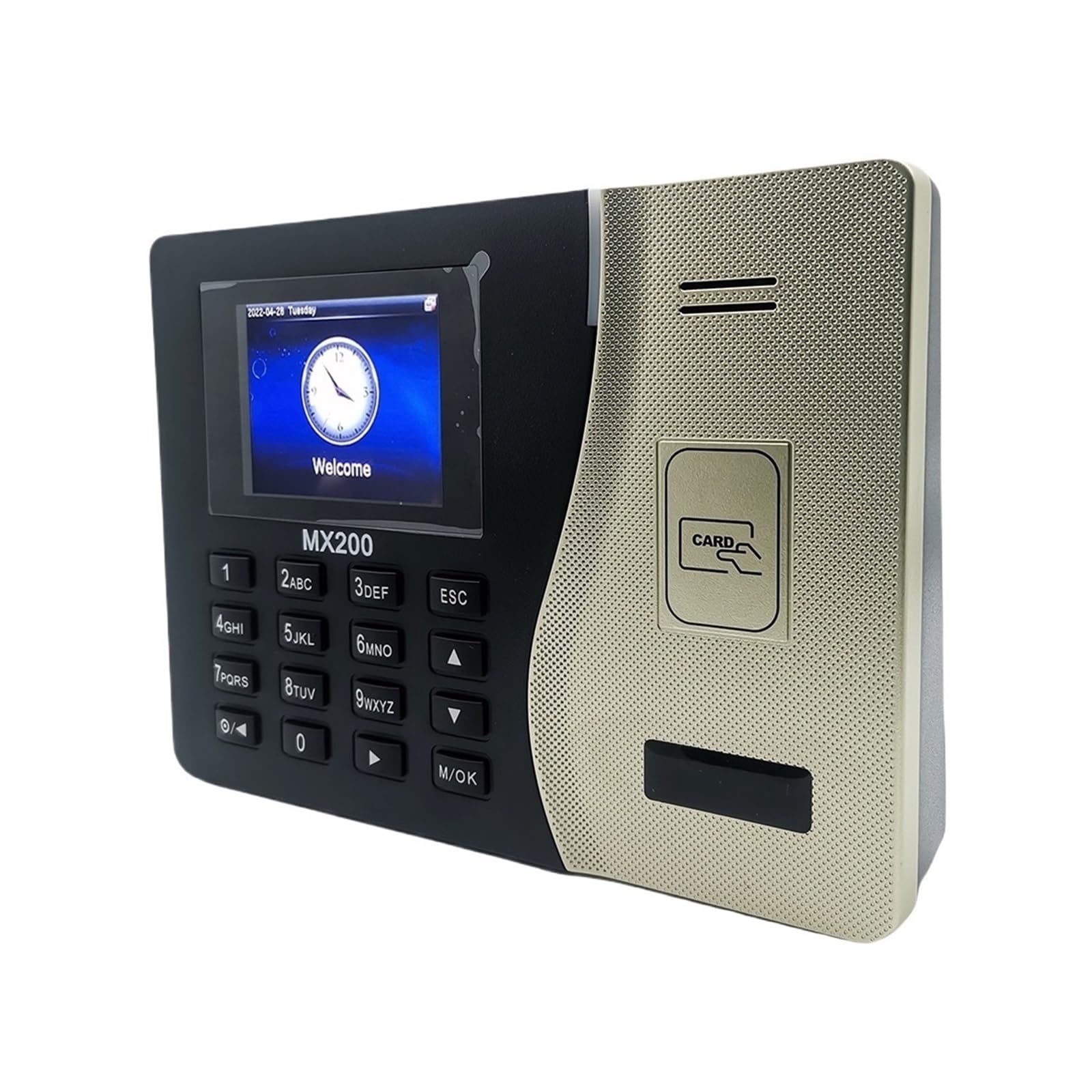 Urządzenie Do Rejestracji Czasu Pracy Karta Zbliżeniowa RFID 5.0 ​​TCP/IP SSR 125 KHz System Maszyn Do Rejestrowania Czasu I Obecności MX200 Niezawodna Wydajna Obsługa Rejestracji
