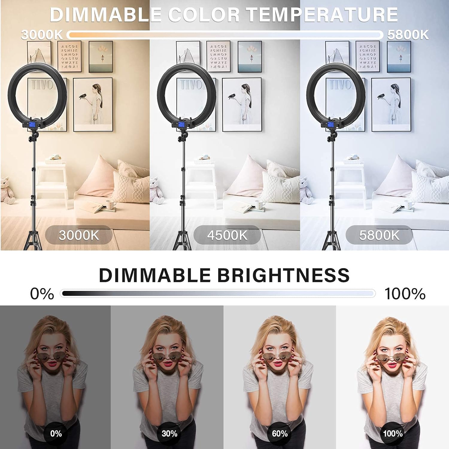 Exсluѕіvе Dіѕсоunt 🔥 Pixel Ring Light, 19inch Selfie Ring Light with Wireless Remote Control, Dimmale Color Temperature for Camera and Smartphone, Perfect for YouTube, Make-up, Portrait, Online Teaching, Photography 🔥 Cаѕhbасk uр tо 70% Pixel Ring Light, 19inch Selfie Ring Light with Wireless Remote Control, Dimmale Color Temperature for Camera and Smartphone, Perfect for YouTube, Make-up, Portrait, Online Teaching, Photography
