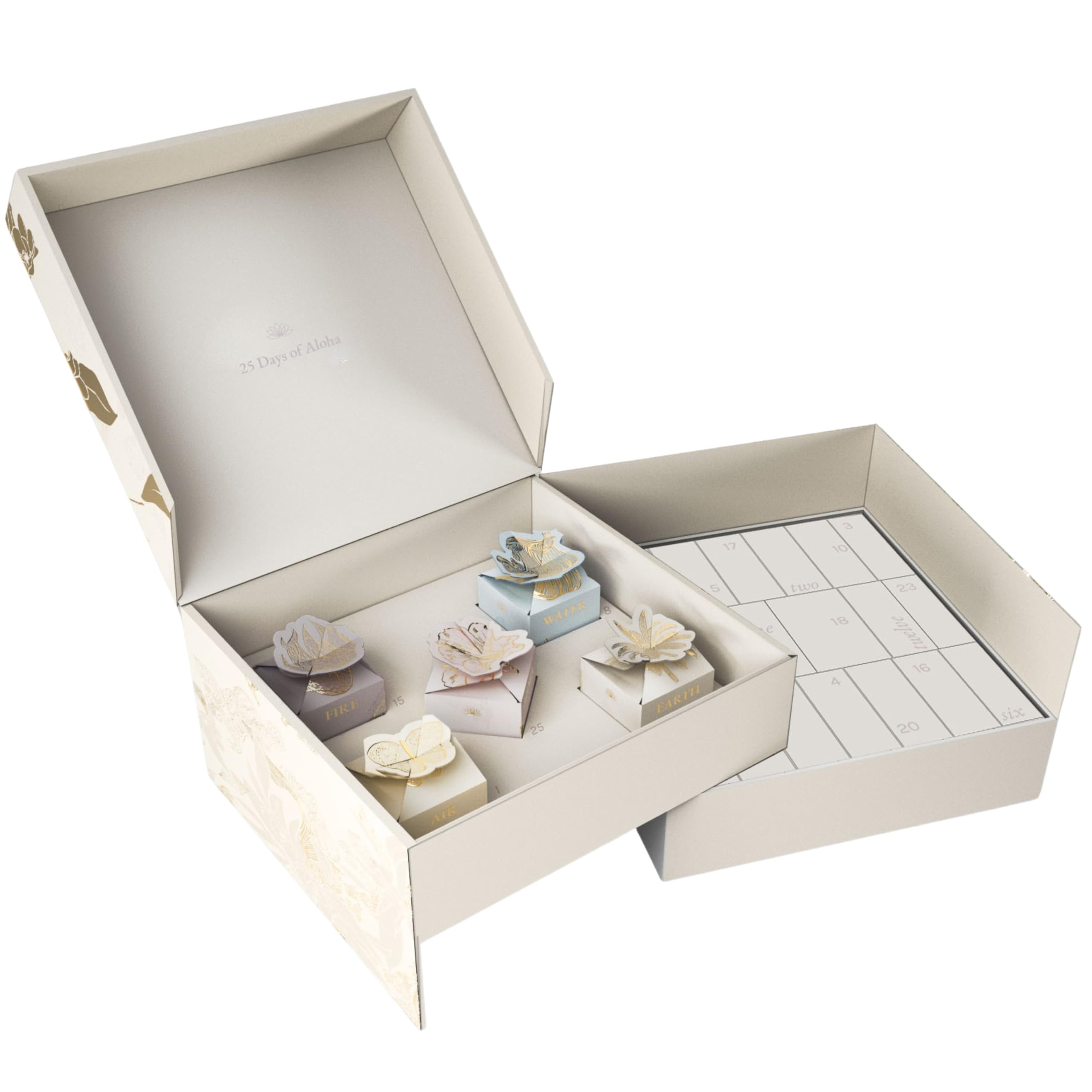 Purelei® Schmuck Adventskalender (Bicolor) – 25 exklusive Schmuckstücke für jeden Anlass – Frauen Adventskalender – nachhaltig und wiederverwendbar – Geschenk für Frauen