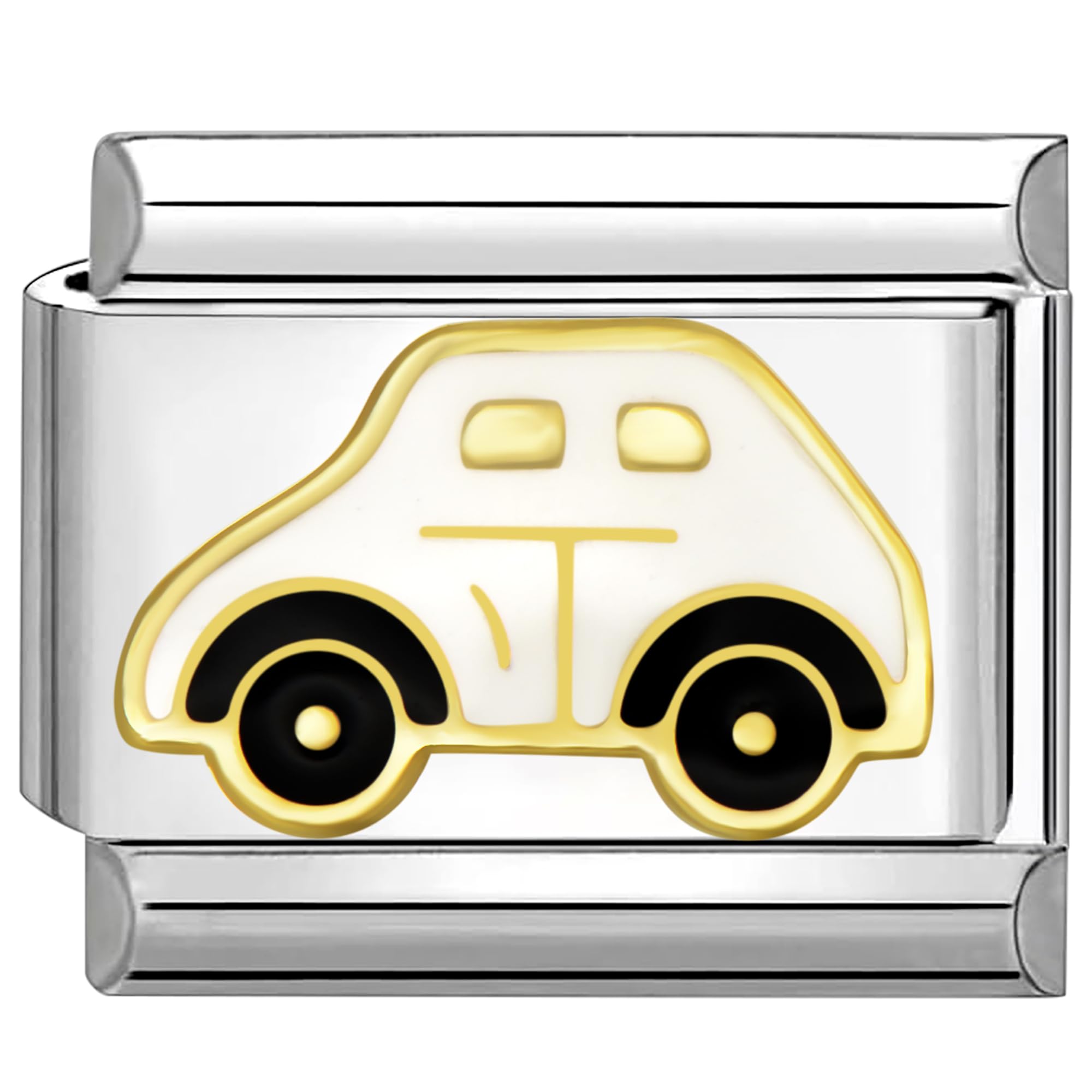 Italian Style Charm 9mm Edelstahl - Modul Für Italienische Armbänder Schmuck