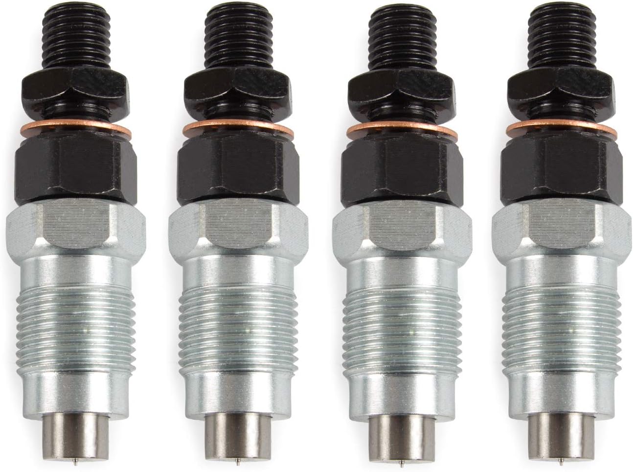 RANSOTO 4 PCS Fuel Injectors Compatible With Kubota Engines V2203 V2003 D1703 Replace 16454-53905 Fuel Injector