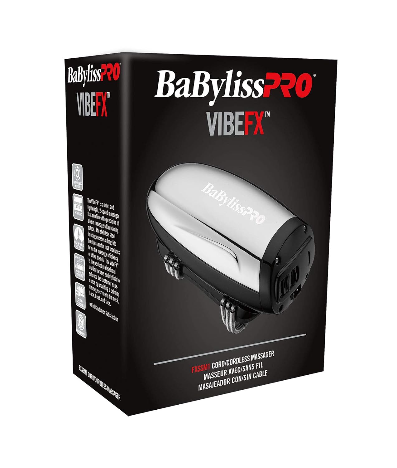 Amazon.com: BaBylissPRO VibeFX - Masajeador inalámbrico : Belleza y Cuidado  Personal